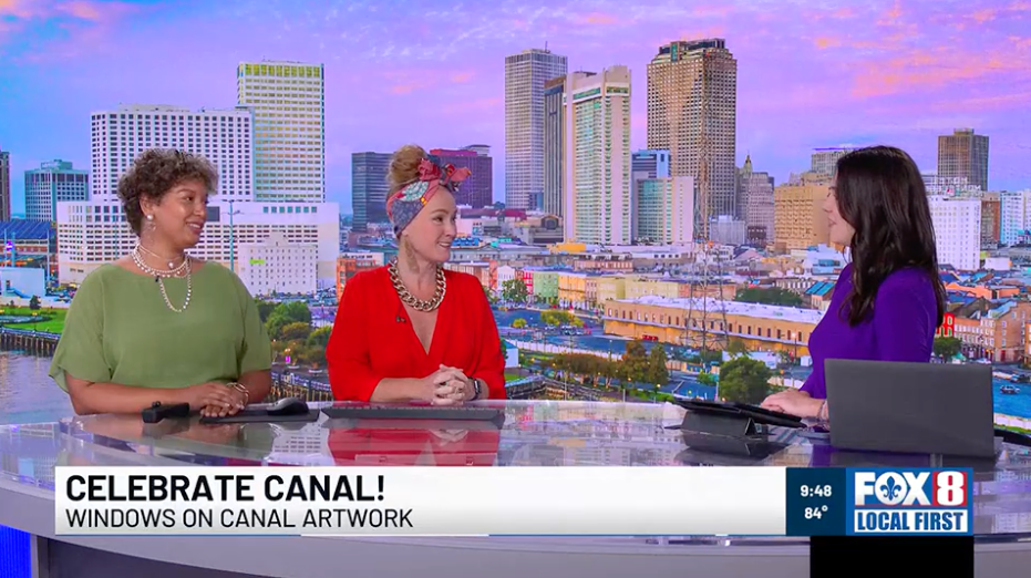 CELEBRATE CANAL! Artwork on FOX 8
